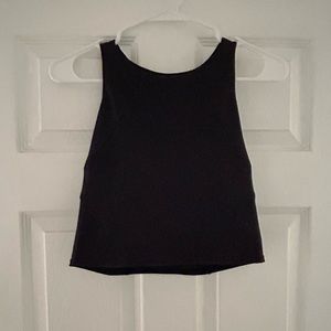Lululemon-Invigorate Train Tank BLK 10. Tags missing